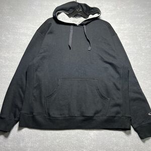 Champion Sweater Mens Large Black Casual Pullover Hoodie Sweatshirt